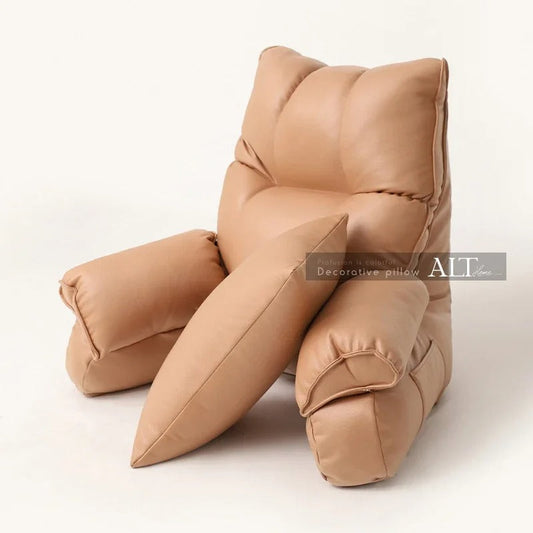 ALT™ Ergonomic Elegant Leather Pillow